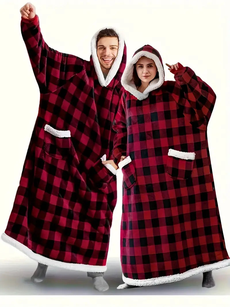 Plaid à Capuche